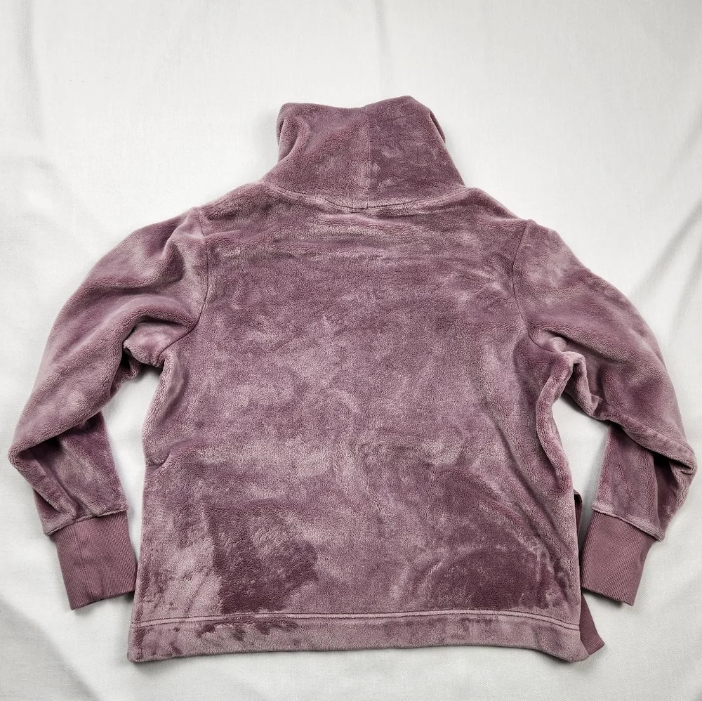 Athleta Fuzzy Crop Fit Turtle Neck Sweater. - Picture 3 of 4